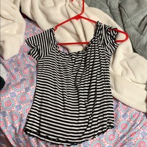 Off shoulder shirt